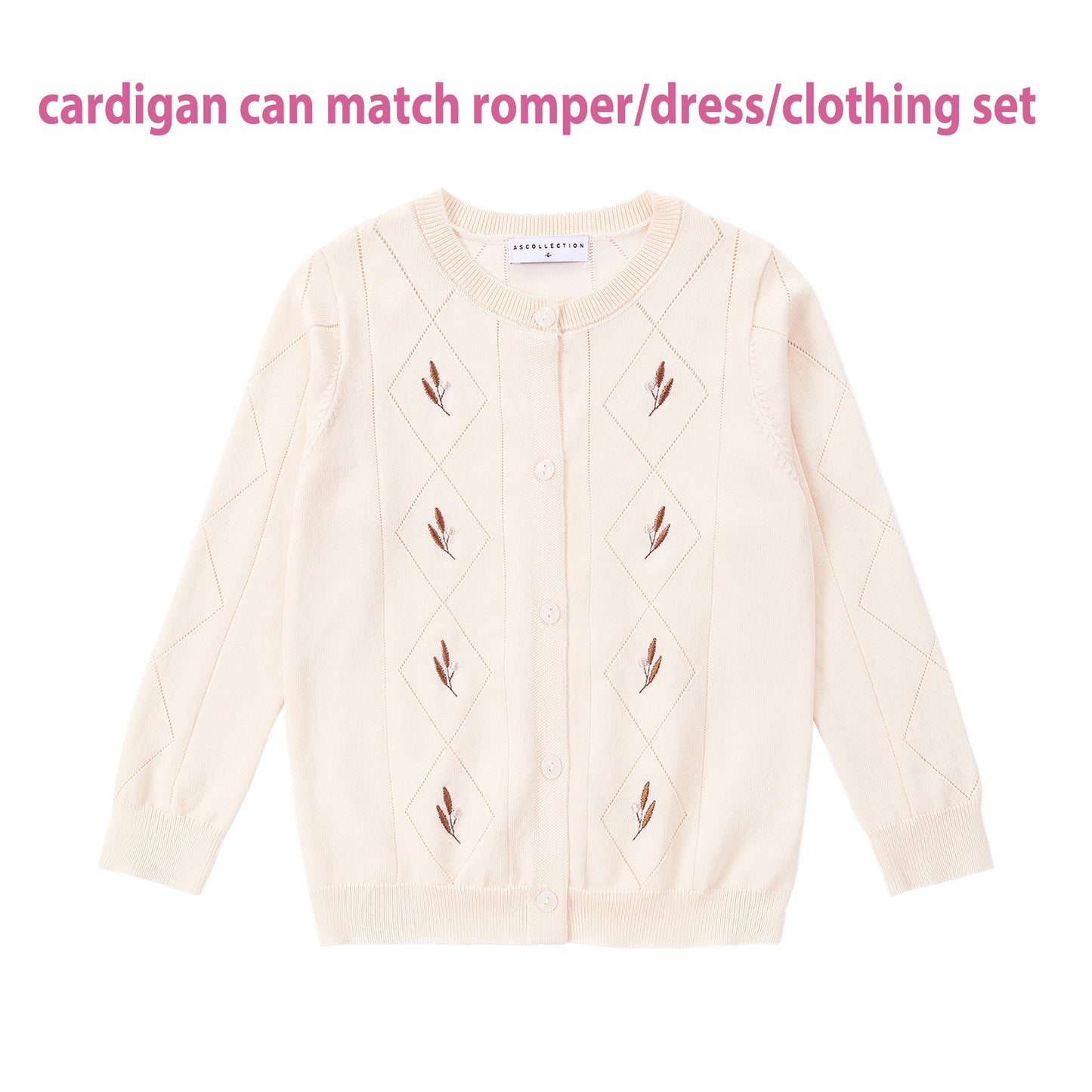 Off white Family Matching Clothing Set