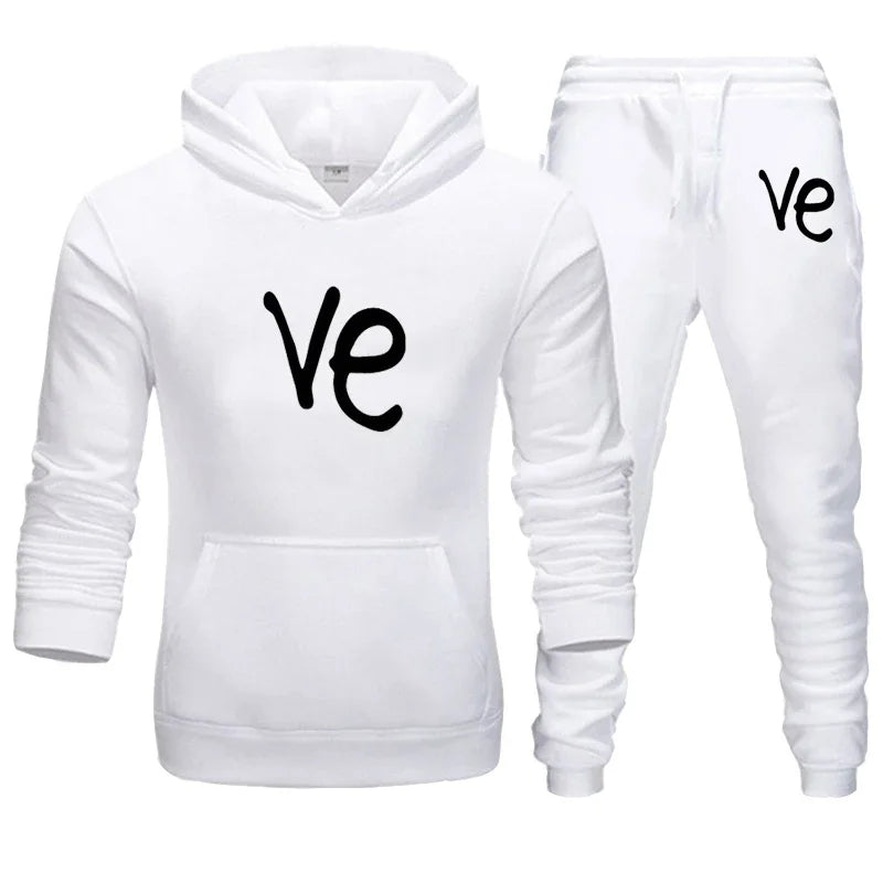 Couples Matching set Love Black Grey or Navy Blue Sweatsuit