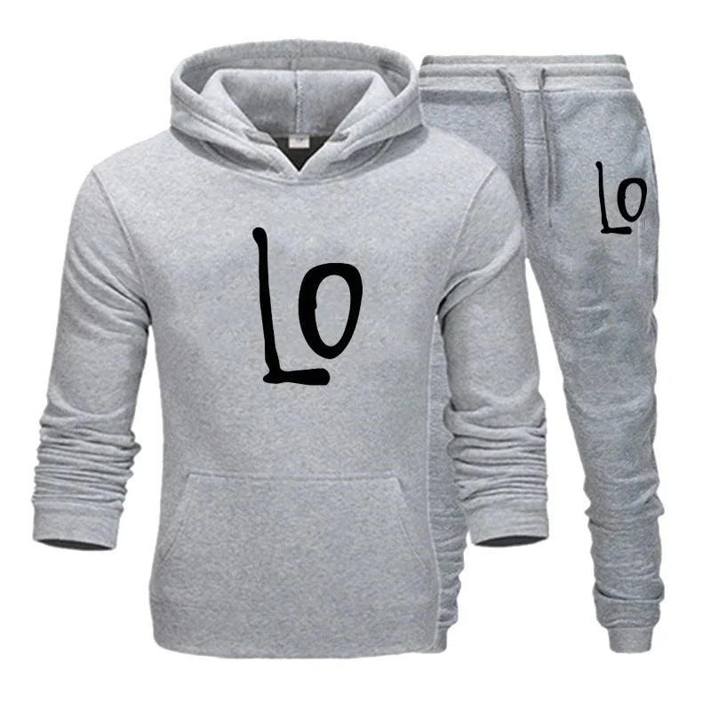 Couples Matching set Love Black Grey or Navy Blue Sweatsuit