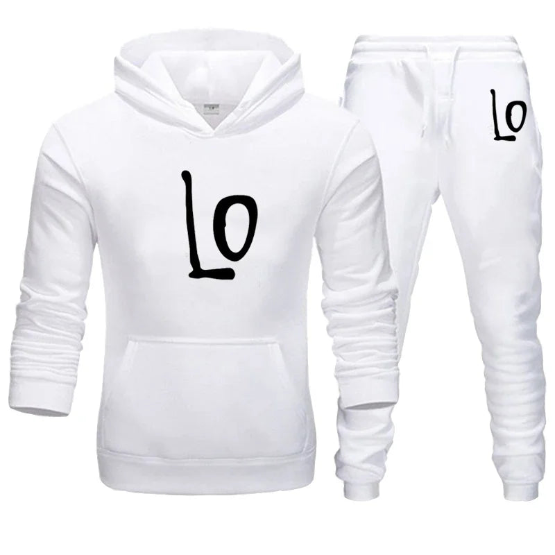 Couples Matching set Love Black Grey or Navy Blue Sweatsuit