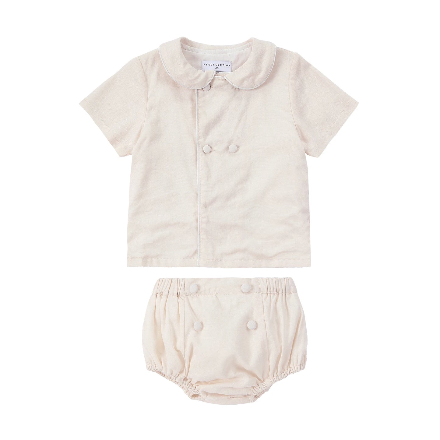 Off white Family Matching Clothing Set